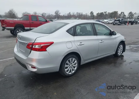 2019 Nissan Sentra S z USA, uszkodzony, nr VIN 3N1AB7AP7KY353043